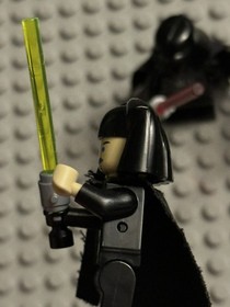 Lego Star Wars Light Up Lightsaber Minifigure Lot Anakin Darth Vader Luminara