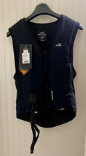 New Equiline Belair Unisex Equestrian Air Vest, Navy Blue, X-Small