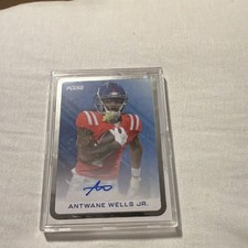 2024 Pulse Football Antwane Wells Jr. Autograph #PF-AWJ Trading Card