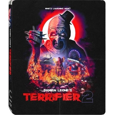 Terrifier 2 Movie Blu-ray Steelbook Case