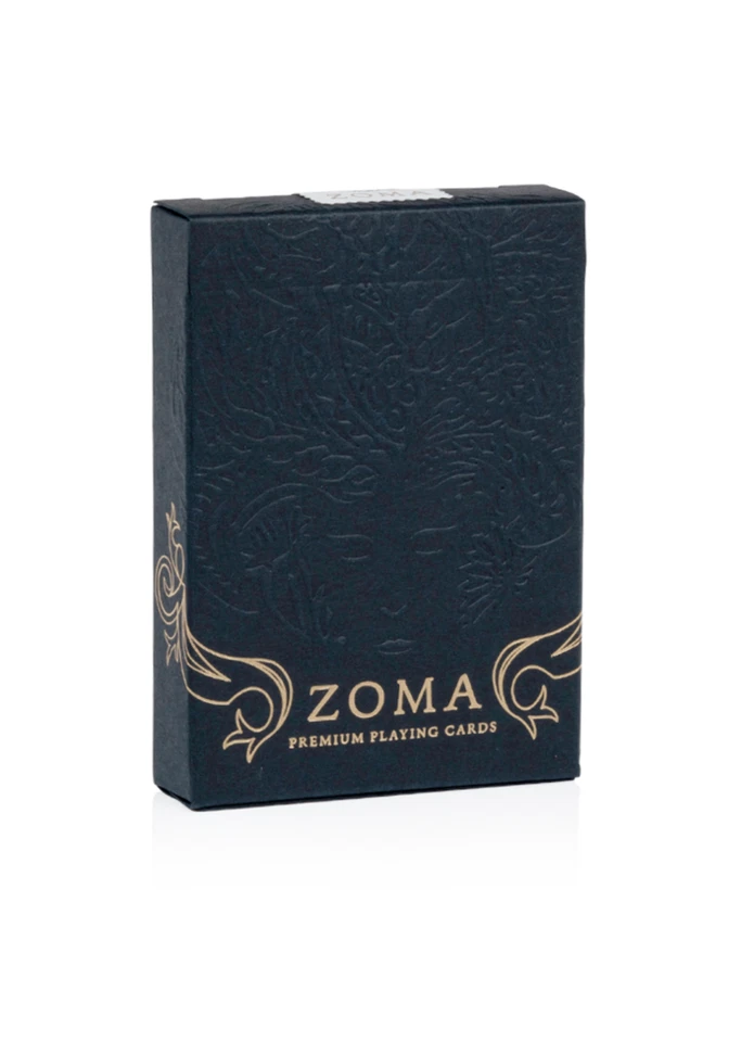 Zoma Cartes De Jeu Art Of Play Deck Tours De Magie Poker USA Noir Premium NEUF - Photo 2/4