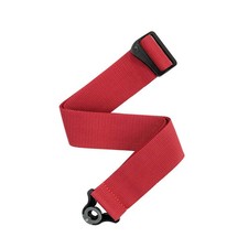 D'Addario Auto Lock Polypro Guitar Strap, Red PWSAL401