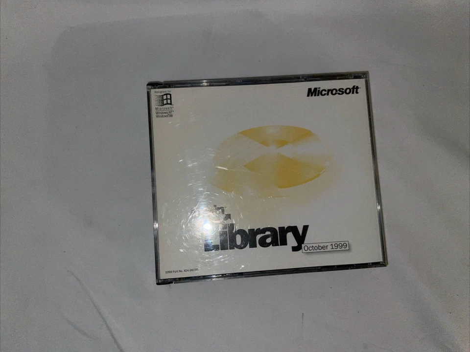 Microsoft msdn Library October 1999 ~ CD-ROM 3 Disc For Windows 98 NT - Image 2 of 4