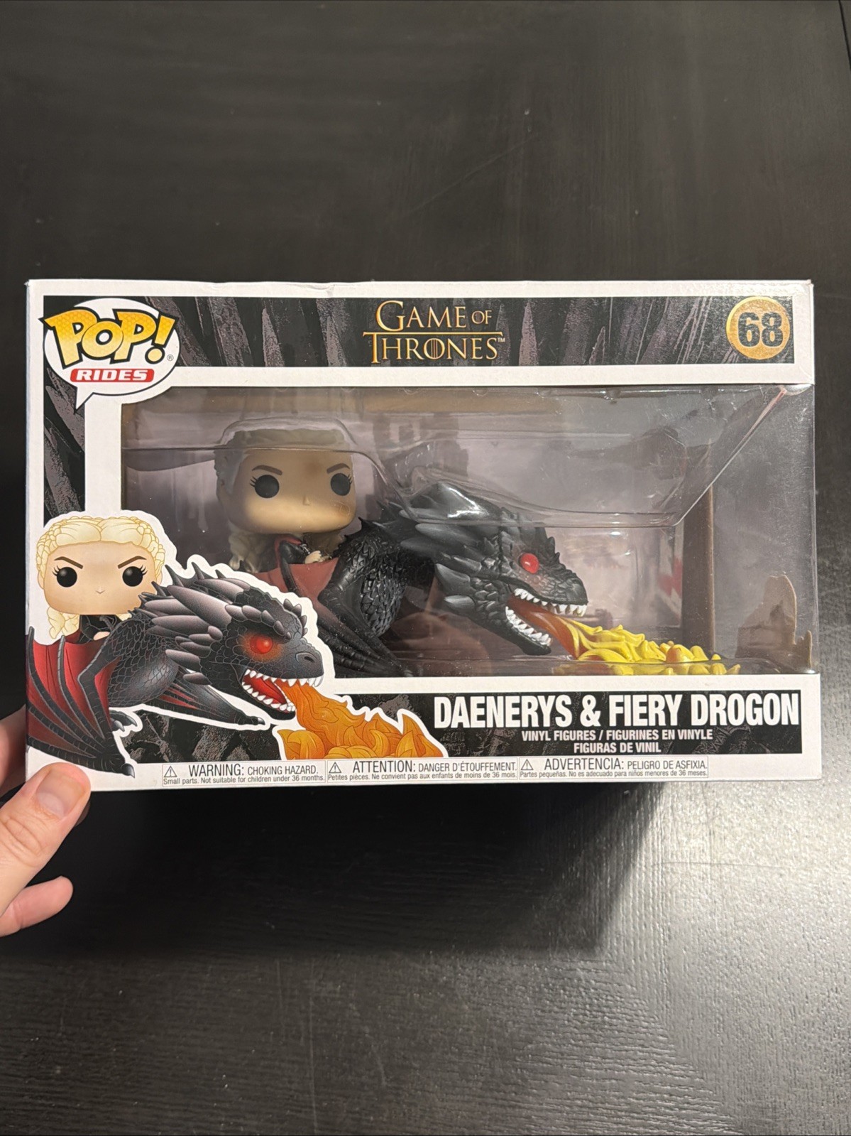 Funko Pop! Rides: Game of Thrones - Daenerys riding Drogon #68