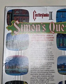 Castlevania II Simon's Quest 2 (Nintendo NES) Complete CIB Excellent Condition 