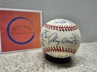 Texas Rangers MLB 1997 26x's Team Autographed Rawlings AL Baseball No COA