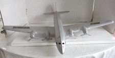 Vintage 1950s MARX Pan American World Airways Pressed Steel Airplane