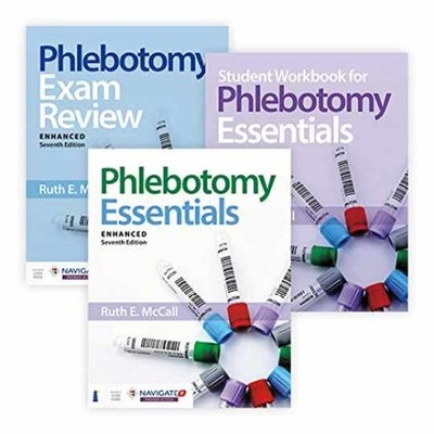 Phlebotomy Essentials + Student Workbook + - Paperback, by McCall Ruth E. - New