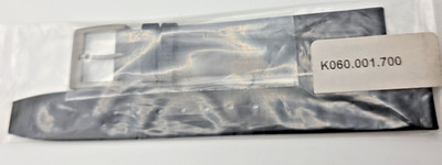 Calvin Klein Original Uhrenarmband mm16 Schwarz K060.001.700 Satin-Logo Schließe
