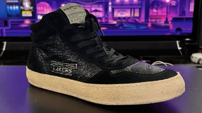 Philippe Model Paris LAKERS PM VINTAGE SERIES High Top Sneakers Shoes Women s 38