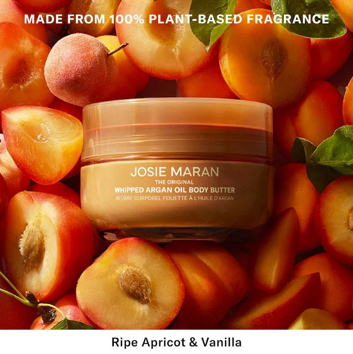 Josie Maran Vanilla Apricot - Whipped Argan Oil Refillable Firming Body, 6 oz - Image 3 of 4