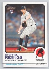 2022 Topps Heritage #604 Stephen Ridings  New York YankeesRC RC
