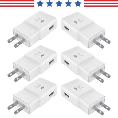 Adaptive Wall Charger Fast Charging Adapter For Samsung Galaxy S8 S9 S10 S20 S21