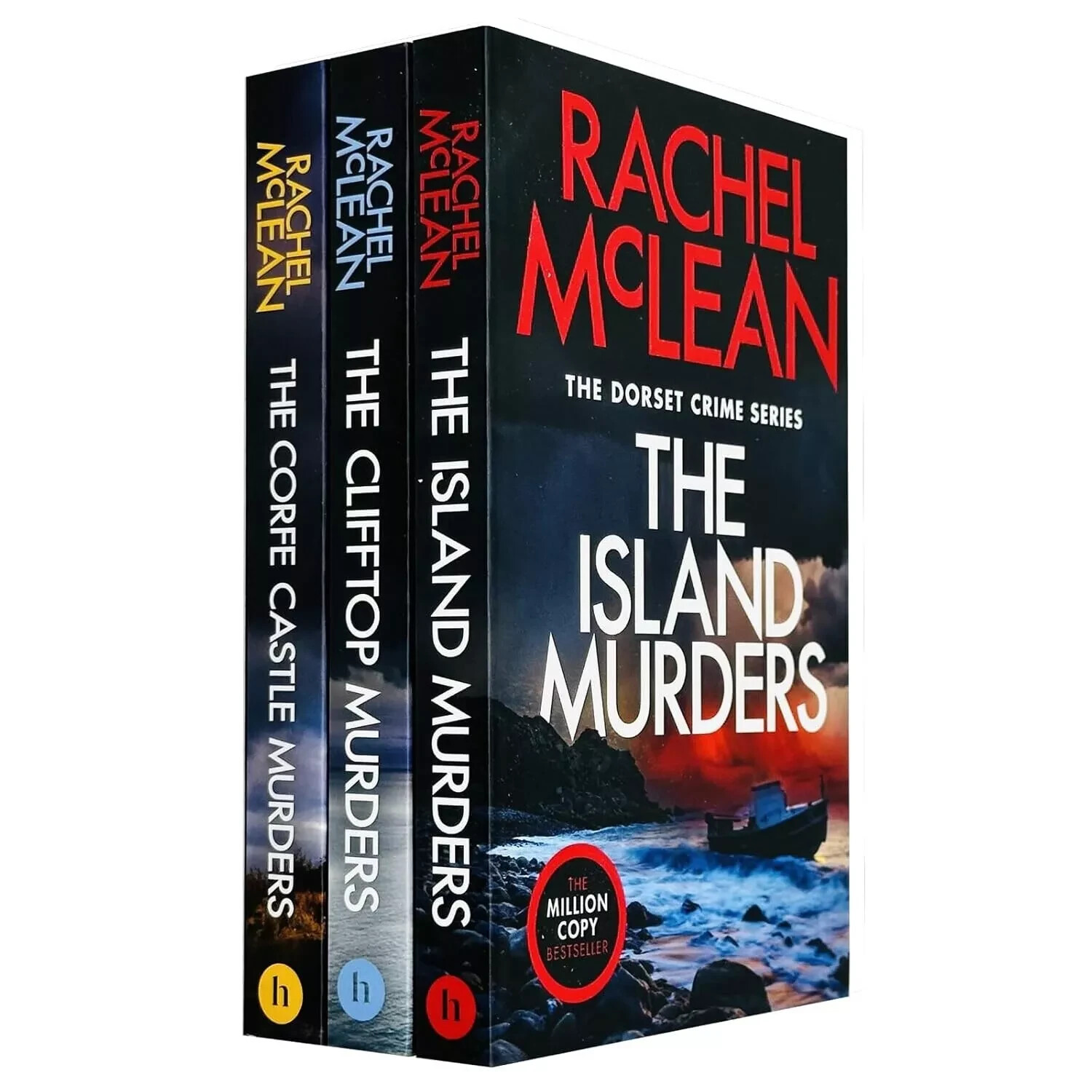 Rachel McLean Dorset Crime Series Collection 3 Books Set Corfe Castle Murders