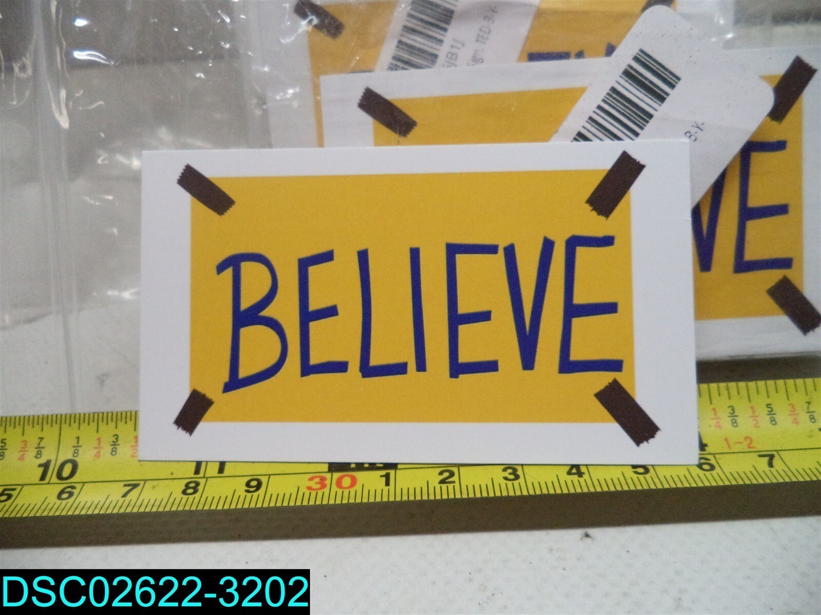 как выглядит QTY 150: 3 PK OF 50 Crafters Cup, Lasso Believe Sign Inspiration Card фото
