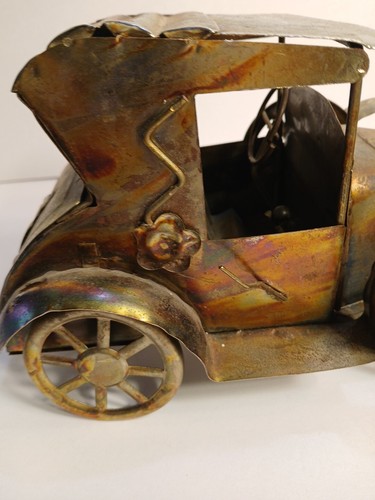 VIntage Berkeley Designs Copper Car Music Box Plays "Happy Days Are Here Again" - Picture 22 of 23