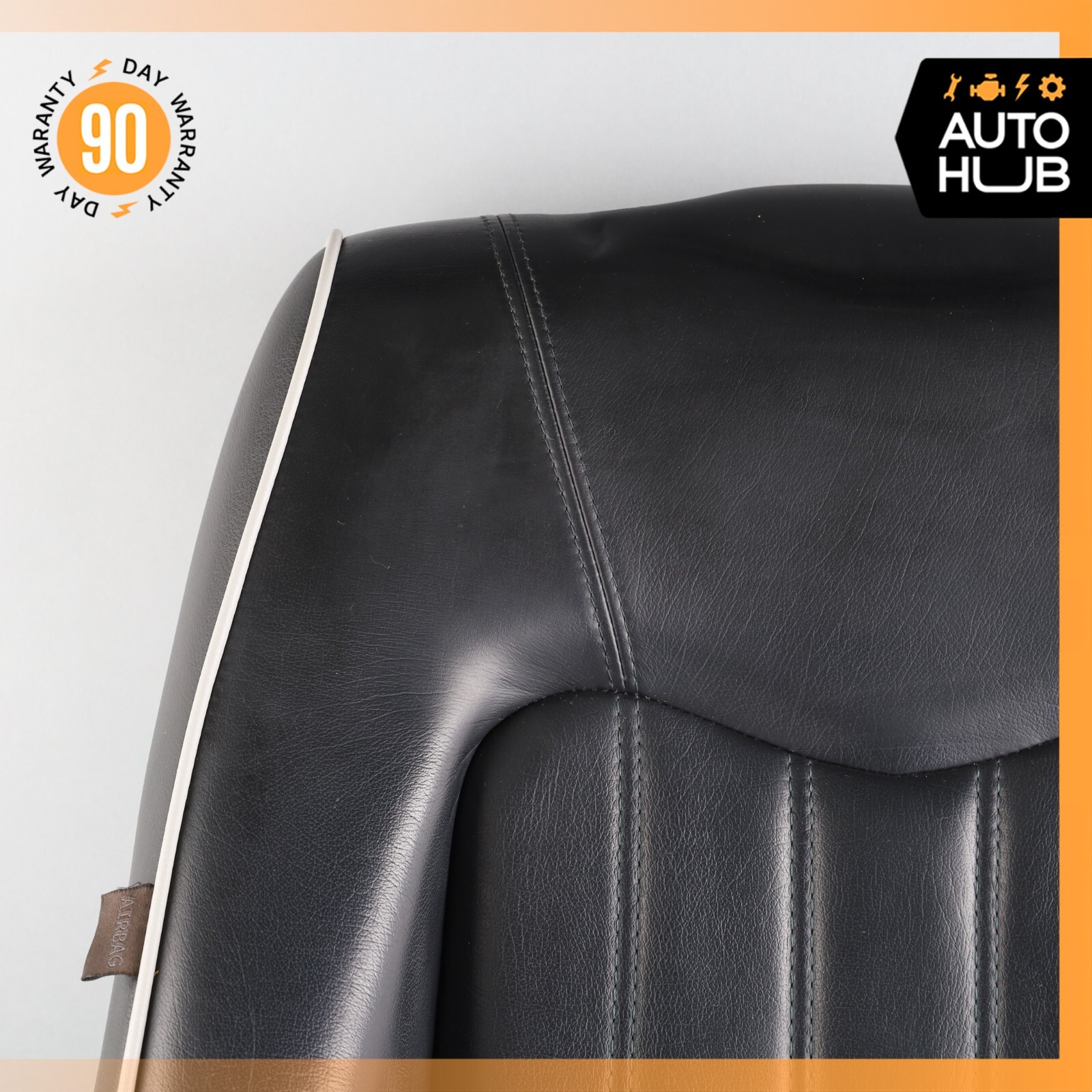 03-08 Maserati Quattroporte M139 Front Right Side Top Upper Seat Cushion OEM