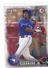 Vladimir Guerrero Jr. 2016 Bowman Prospects Rookie #BP55 Toronto Blue Jays RC