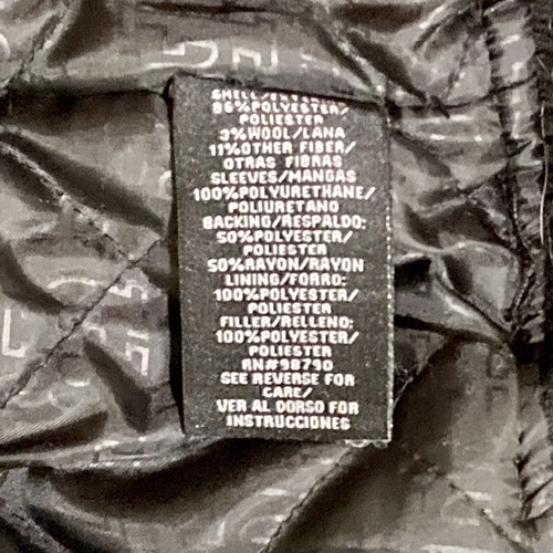 Urban Republic Boys-Youth Black - Size XS (5-6) Zip Up Hoodie Jacket-Wool Blend - Picture 6 of 8