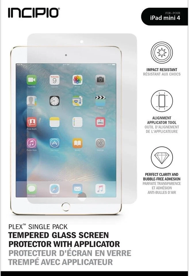 Incipio Plex Glass Screen Protector for Apple iPad Mini 5 / Mini 4 + Applicator - Image 3 of 3