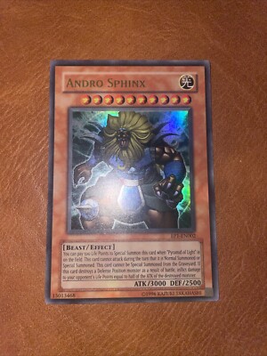 Yu-Gi-Oh! TCG Andro Sphinx Yu-Gi-Oh! The Dark Side of Dimensions Movie Pack...