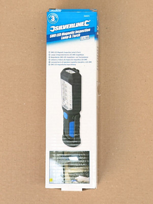 SILVERLINE LED MULTIFUNKTION SCHWENKBARES LICHT & TASCHENLAMPE