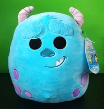Squishmallows Disney Sulley Monsters Inc. 10" Plush Kellytoy Stuffed Animal
