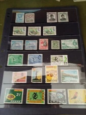 Collection Of Commonwealth  Stamps From Ghana Gambia Antigua Dominica Etc 