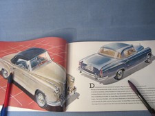 MERCEDES-BENZ BROCHURE 220SE W128 COUPE CABRIOLET 1959 MODEL W 180 PONTOON W 128