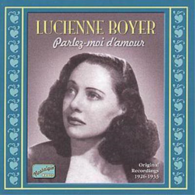 Lucienne Boyer Parlez - Moi D'Amour: Original Recordings 1926-1933 (CD) Album