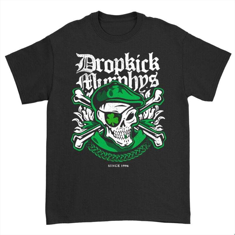 Футболка Dropkick Murphys с повязкой на глазу Herren Skelly schwarz Band-Товары Группы 3990₽