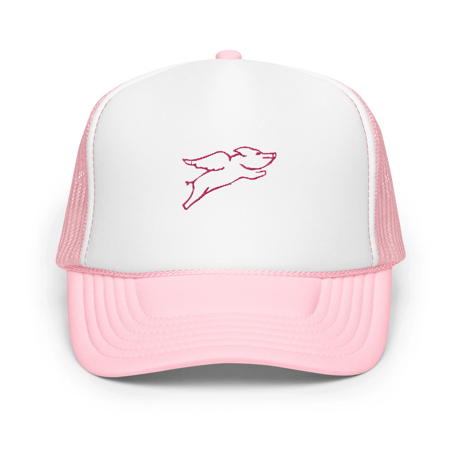 Flying Pig Embroidered foam Trucker hat | Father's Day Gift | Summer Gift