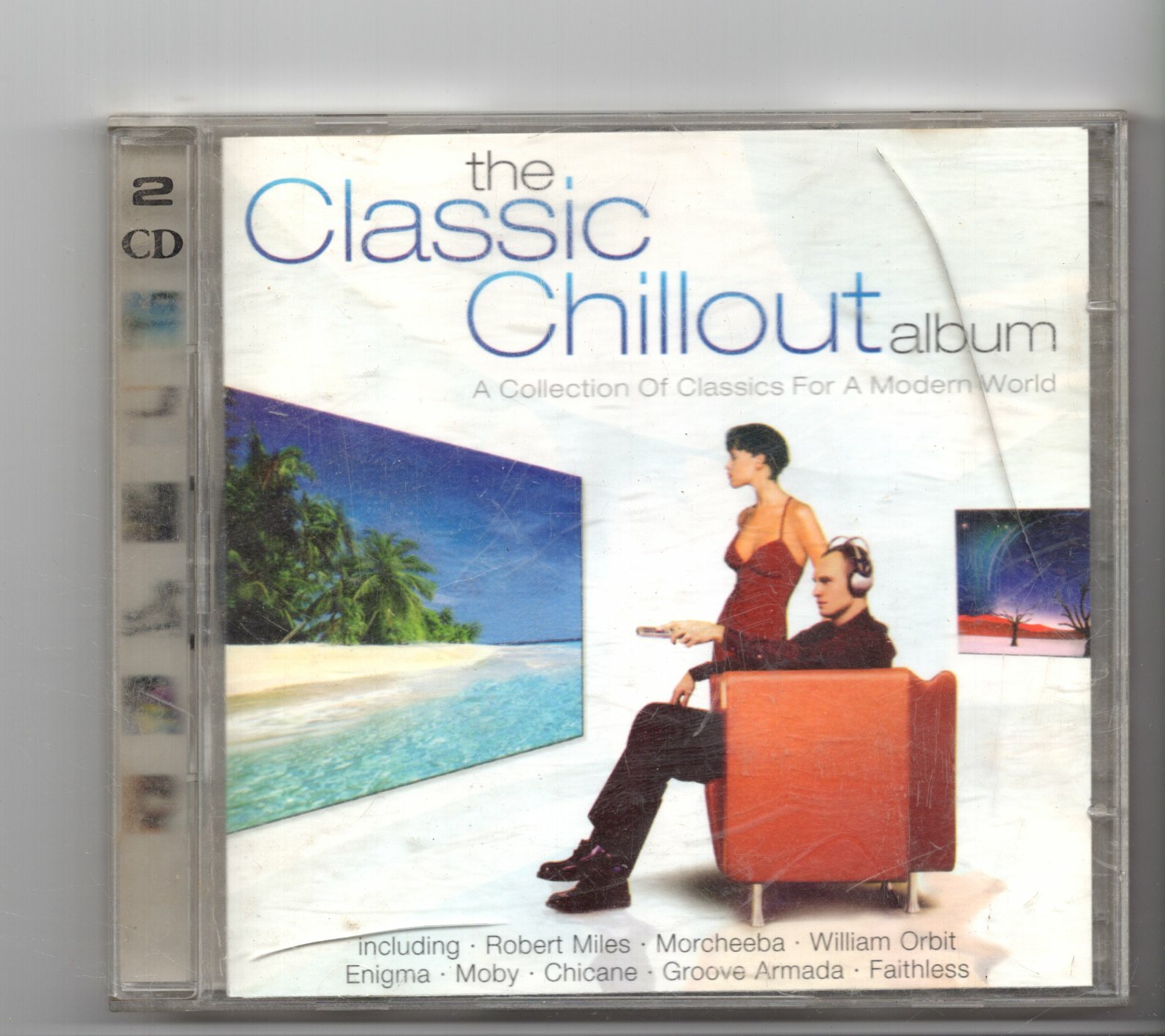 (JJ972) The Classic Chillout Album, 33 tracks various artists - 2001 double CD