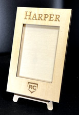 iWoodMD Frame - Show off that Bryce Harper RC -Fits UltraPro 55pt Top Loader