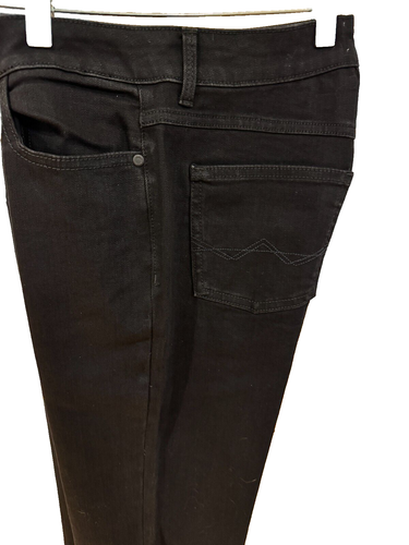 Wrangler Women Black Jeans S 6 High- Rise Bootcut Cotton Blend Stretch Inseam 32 - Picture 6 of 7