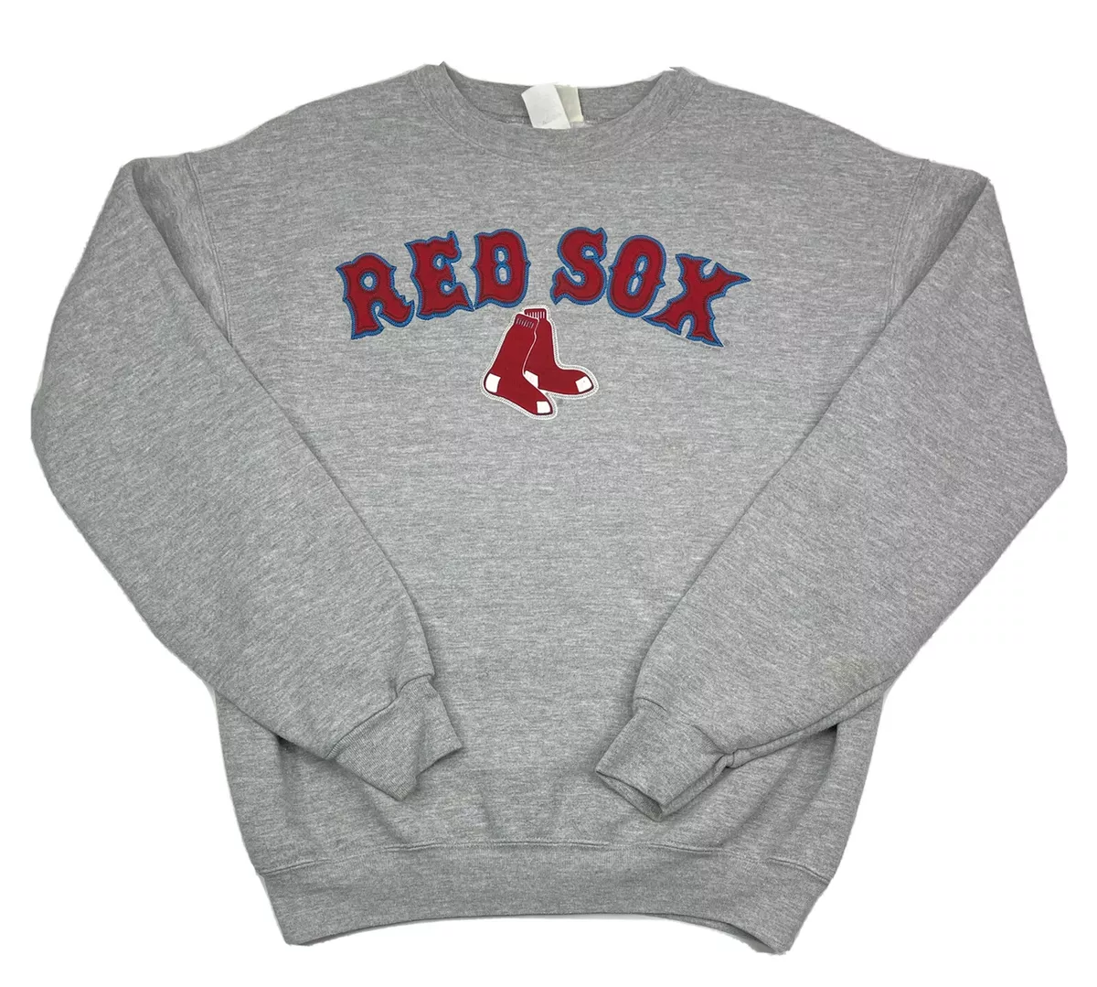 Vintage Boston Red Sox Sweatshirt Youth Size XL 18/20 Gray Unisex Lee