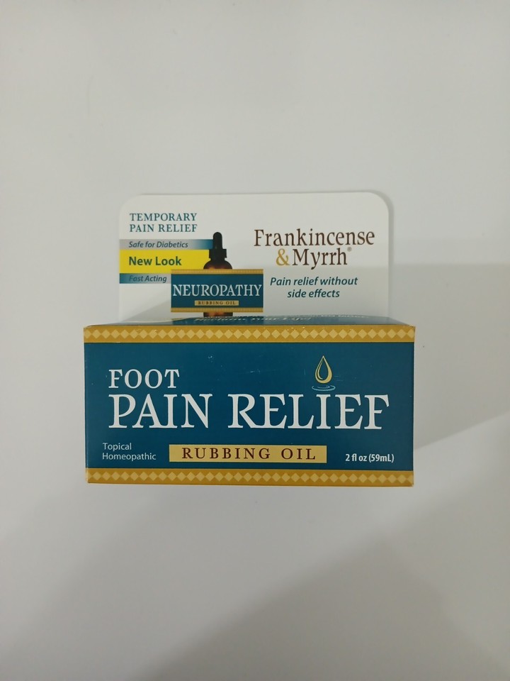Frankincense & Myrrh Foot Pain Relief - Neuropathy Rubbing Oil 2 Oz Li - Foto 7