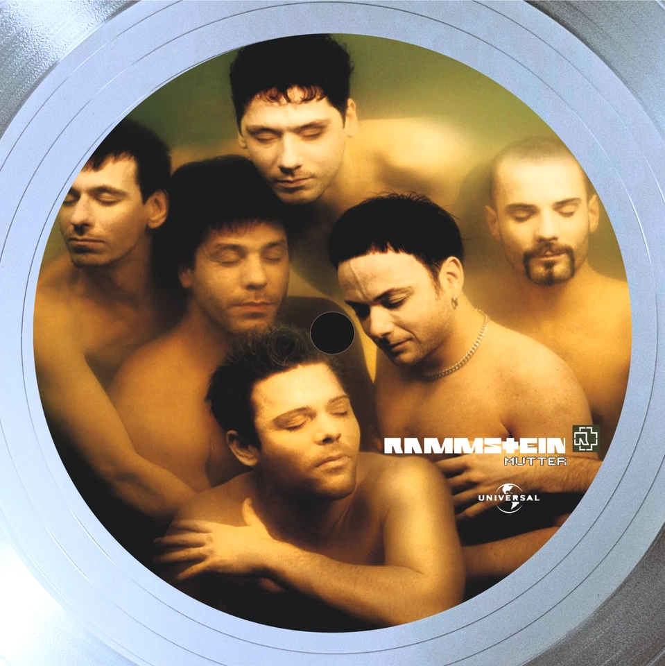 Rammstein - Mutter / LP Platinum 12" / Souvenir in black fram / Rock Memorabilia - Image 2 of 4