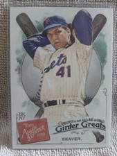 Tom Seaver 2019 Topps Allen & Ginter Ginter Greats #GG-41 baseball card MINT