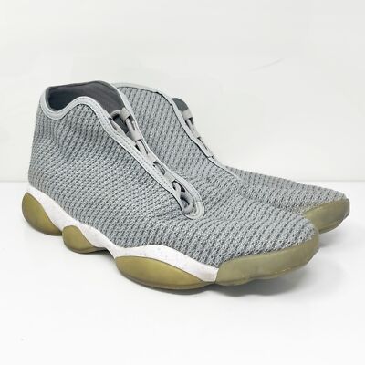 Nike Mens Air Jordan Horizon Mid 823581-013 Gray Basketball Shoes