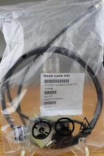 New Genuine HP Docking Station Security Cable Lock 6ft - 575350-001