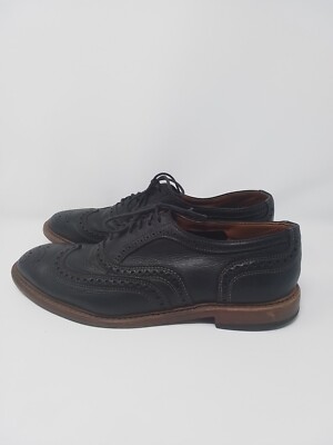 Allen Edmonds Mens Neumok 2.0 Wingtip Oxford Shoes Black 