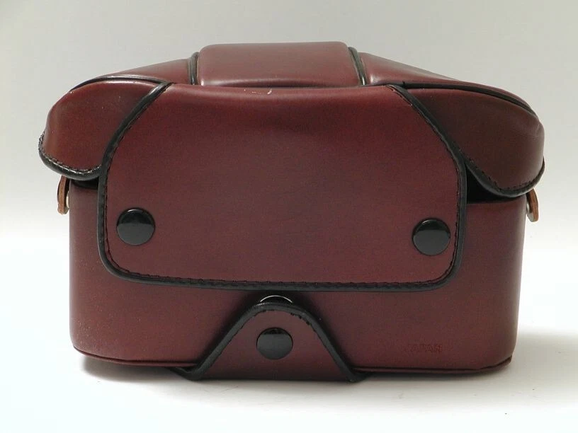 Estuche de cuero semi suave para cámara BS Nikon CF-20 para F3 F3HP de JAPÓN Foto 2 de 2