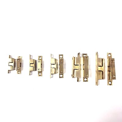 Doppelkugelschnäpper aus massivem Messing - Schrank, Kleiderschrank, Schrank, Lamellentüren