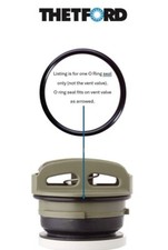 O Ring Seal for auto vent valves Thetford  Cassettes C2,3,4 & all C200   - 21528