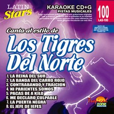 Karaoke Latin Stars 100 Los Tigres Del Norte Vol.1