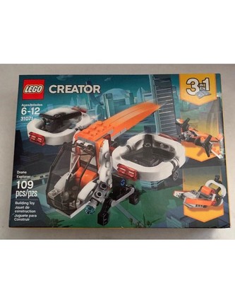 LEGO Creator 3in1 Drone Explorer 31071 Building Kit (109