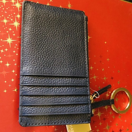 Michael Kors Jet Set Charm, Small Slim Line Card Case Key Chain, Leather, NWT - Picture 3 of 13