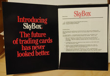 1990 Skybox NBA complete marketing portfolio Michael Jordan Prototype - RARE 1/1
