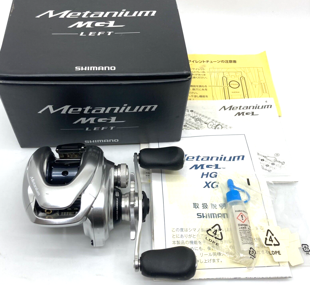 SHIMANO 16 Metanium MGL LEFT 6.2:1 Baitcasting Reel In Box SHIMANO 16 Metanium MGL LEFT 6.2:1 Baitcasting Reel In Box